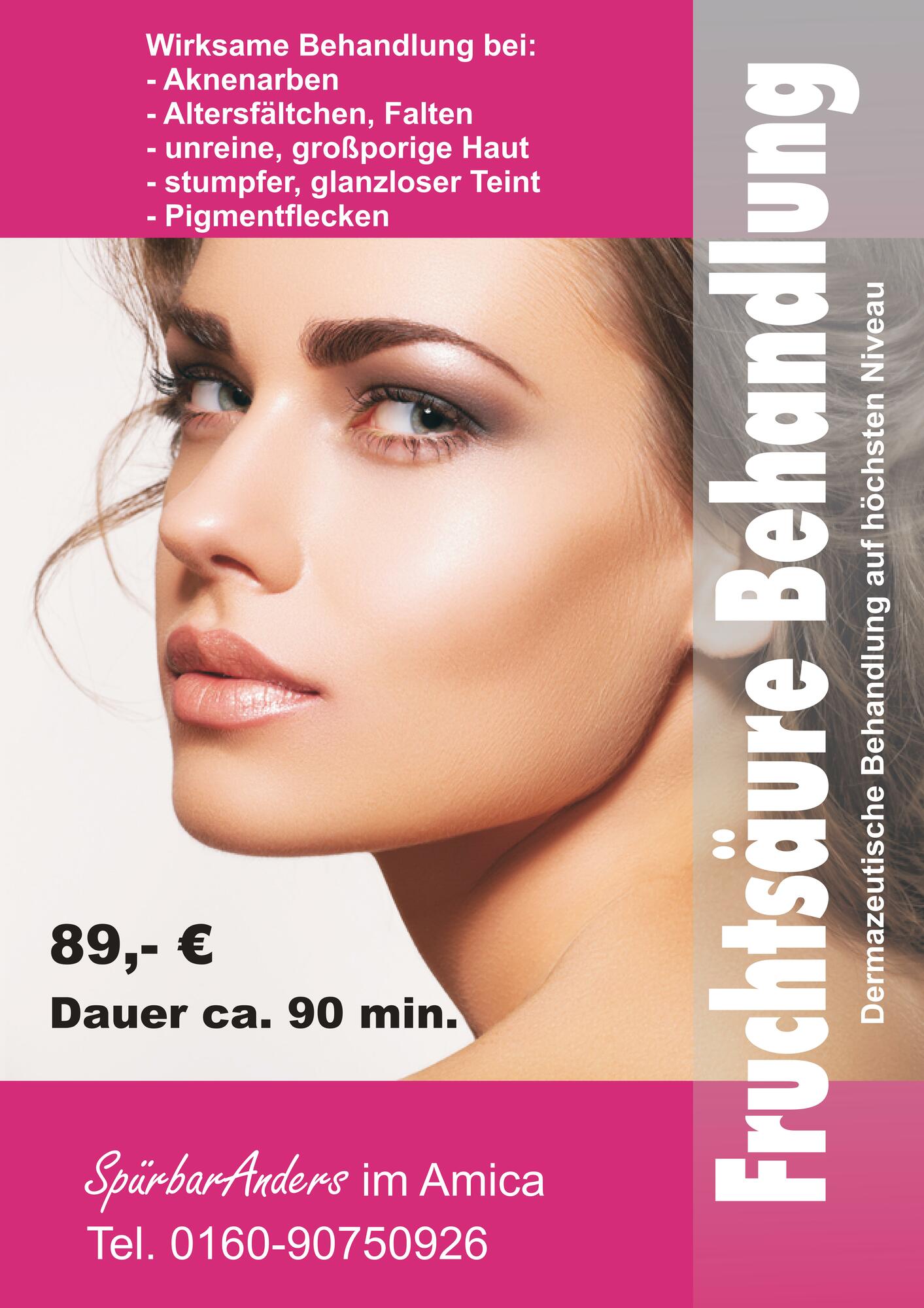 Fruchtsäure Behandlung